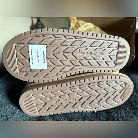 NIB Koolaburra By UGG Aubrei Short Boot - Kids' - Chestnut - Size 5 - Picture 9 of 14